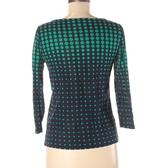 J. CREW Gradient Dots Print Tee - Picture 6 of 9